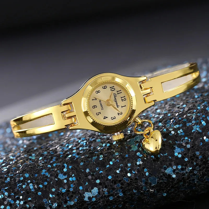 Gold Bracelet Wristwatch