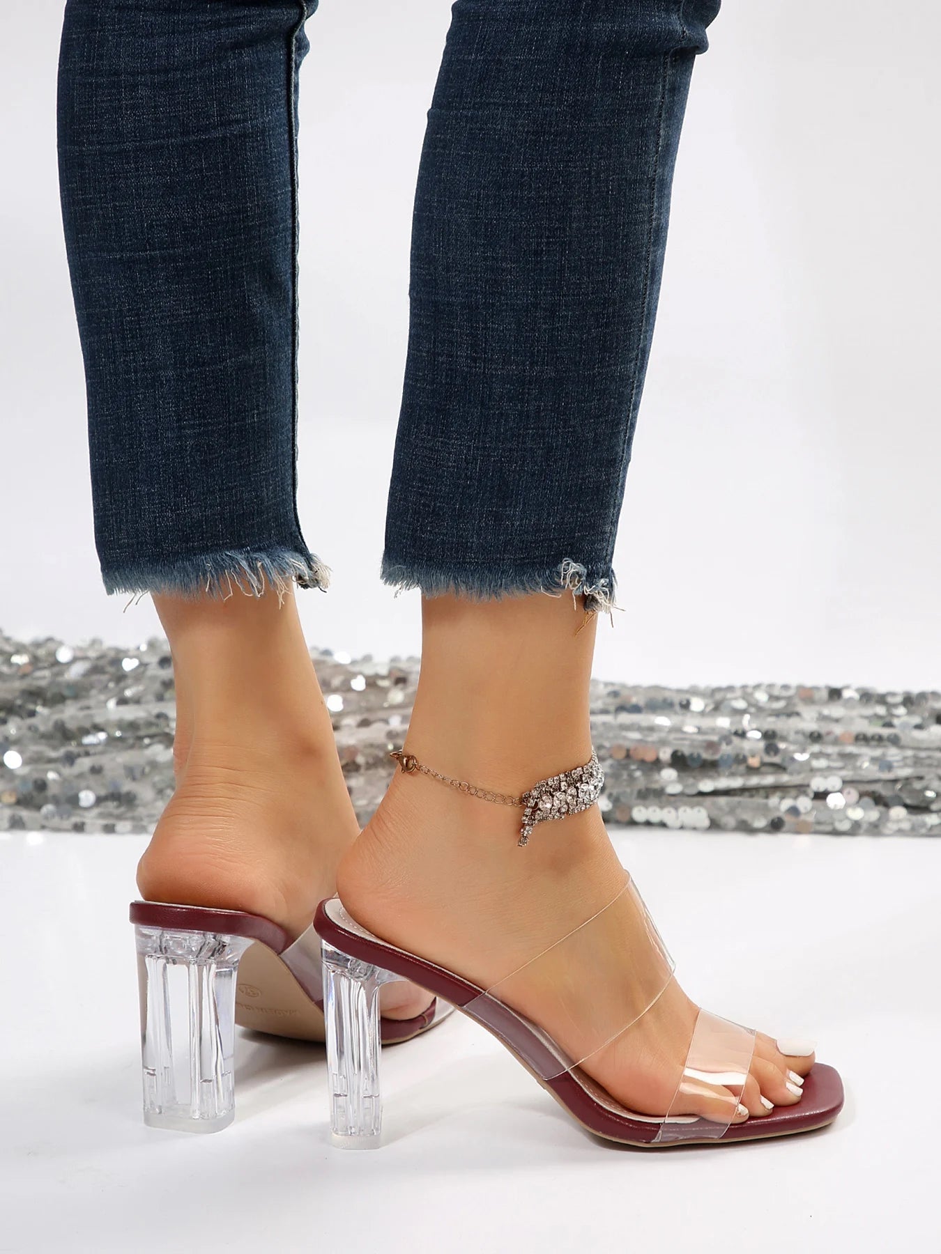 Crystal High Heel