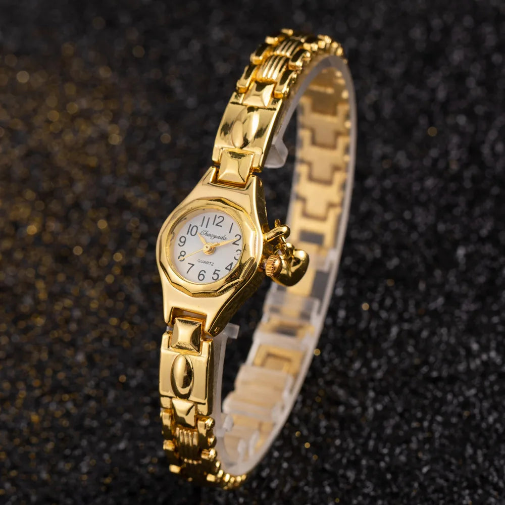 Gold Bracelet Wristwatch